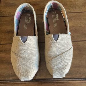 TOMS Slip On Canvas Shoes-Women’s Size 9 1/2
